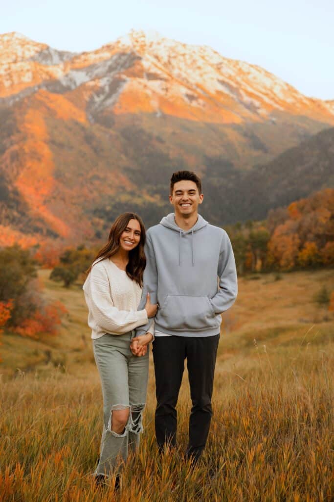 Picture of Utah Videography Couple in mountains